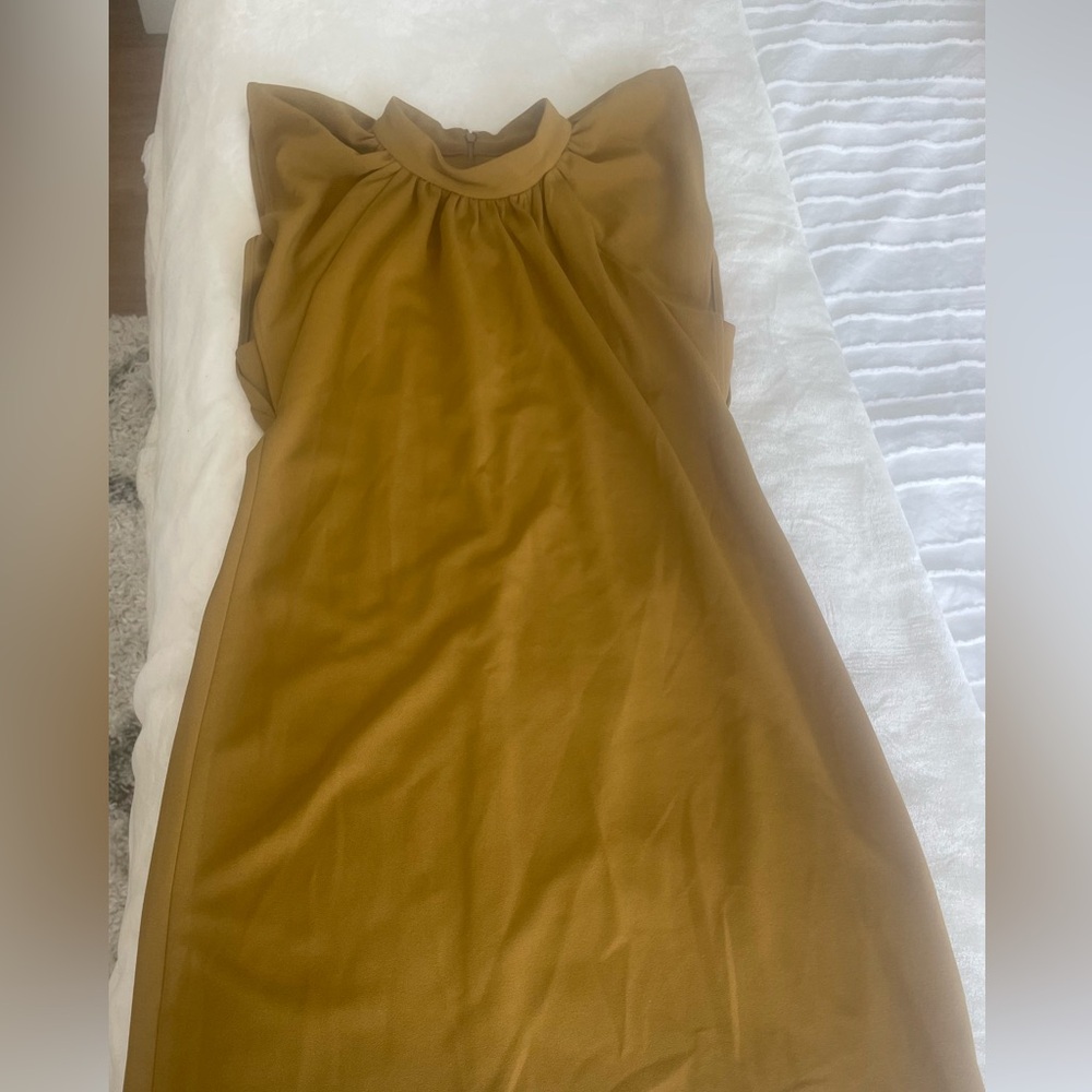 Calvin Klein green midi dress